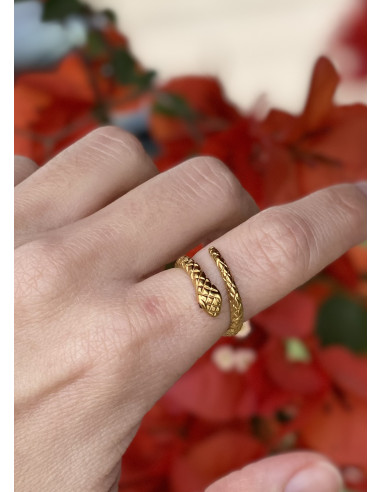 Anillo Serpiente | Bacu Joyas y Complementos