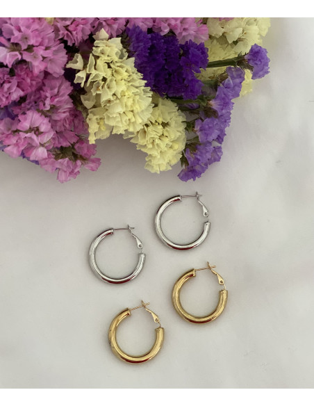Aros Bachata S | Bacu Joyas y Complementos