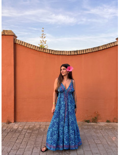 Vestido Indiana Azul