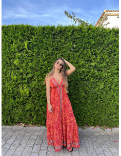 Vestido Indiana Naranja