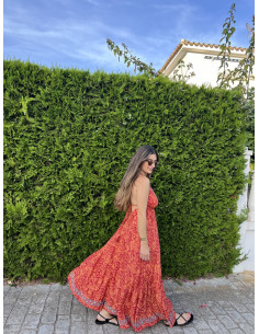 Vestido Indiana Naranja 2