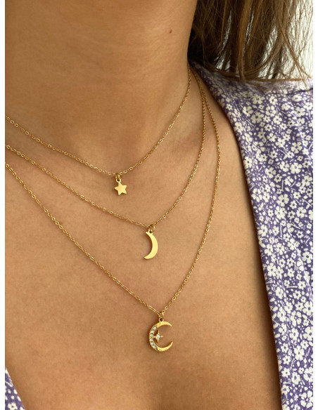 Collar Triple Cielo
