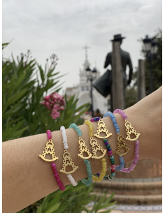 Pulsera Virgen del Rocío Color
