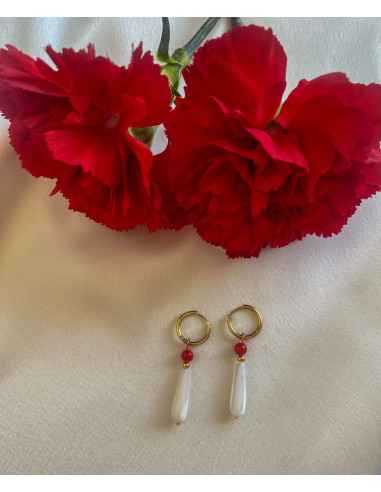 Aros Naquita Largo | Bacu Joyas y Complementos