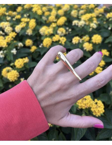 Anillo Cuerno | Bacu Joyas y Complementos
