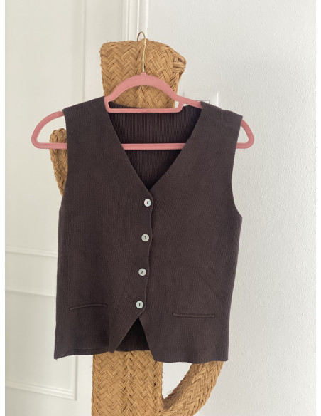 Chaleco Punto  | Bacu Joyas y Complementos
