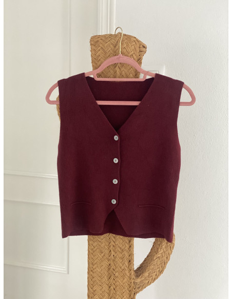 Chaleco Punto  | Bacu Joyas y Complementos