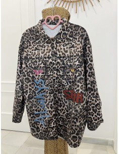 Chaqueta leopardo