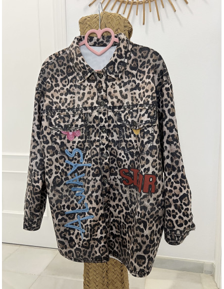 Chaqueta Leopardo Dibujos | Bacu Joyas