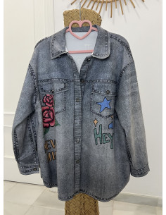 Chaqueta Vaquera Dibujos