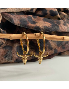 Aros Basic Búfalo | Bacu Joyas y Complementos