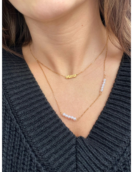Collar Doble Mamá