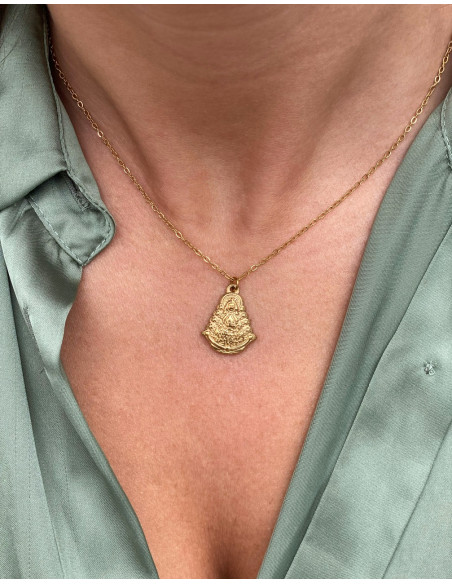 Collar Virgen del Rocío Classic | Bacu Joyas y Complementos
