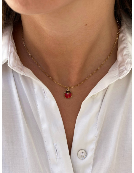 Collar Mariquita | Bacu Joyas y Complementos