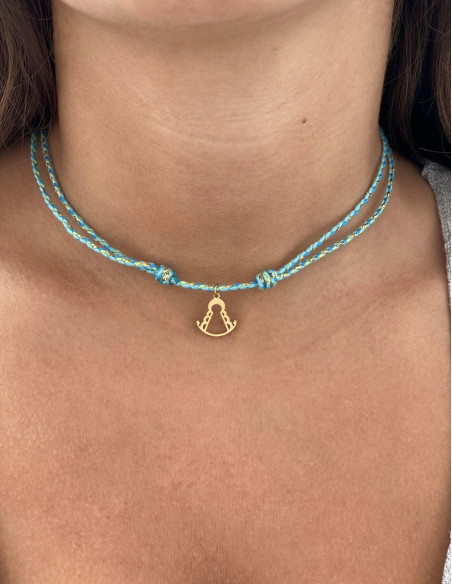Collar Virgen del Rocío Cordón | Bacu Joyas y Complementos