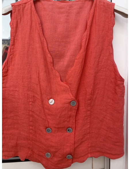 Chaleco Loreto Naranja
