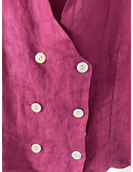 Chaleco Loreto Fucsia