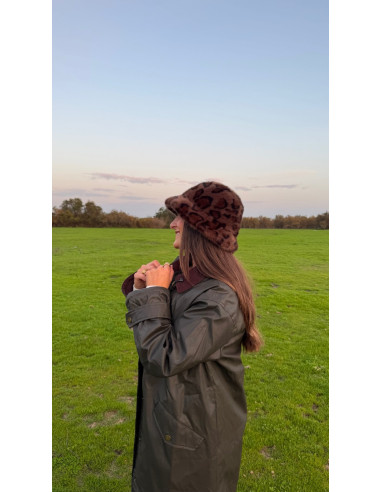Gorro Estampado Leopardo | Bacu Joyas y Complementos