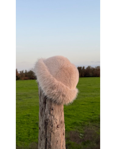 Gorro Pelo Beige | Bacu Joyas y Complementos