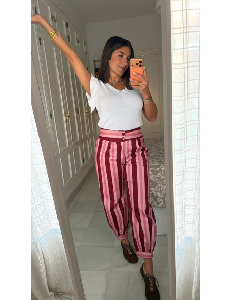 Pantalon Rayas | Bacu Joyas y Complementos