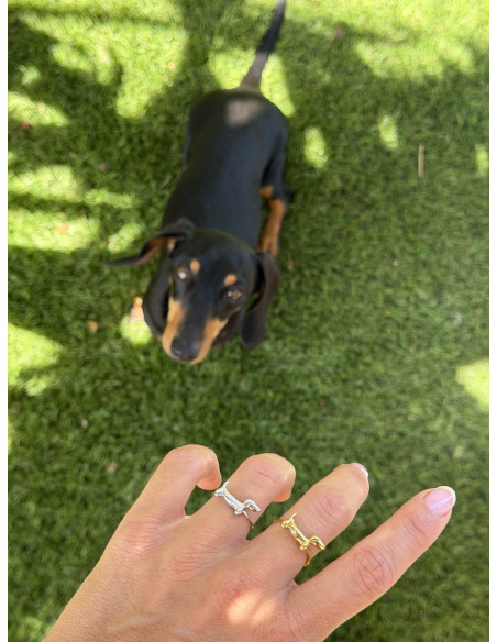 Anillo Teckel | Bacu Joyas y Complementos