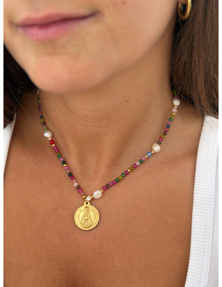 Collar Virgen del Rocío Renace | Bacu Joyas y Complementos