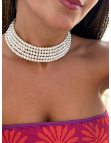 Choker Perlas | Bacu Joyas y Complementos