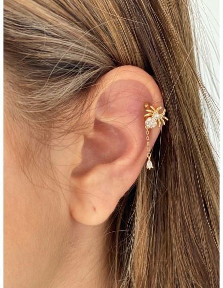 Ear Cuff Spider - Bacu Joyas y Complementos