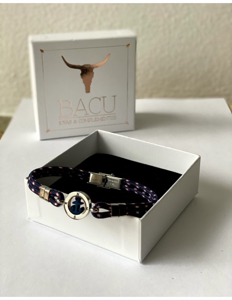 Pulsera Chico Ancla Pequeña |  Bacu Joyas y Complementos