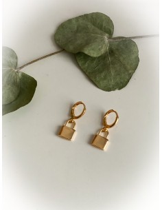 Aros Candado - Bacu joyas y complementos