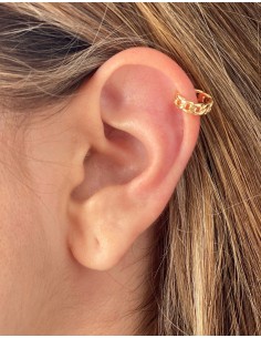 Ear Cuff Cadena - Bacu Joyas y Complementos