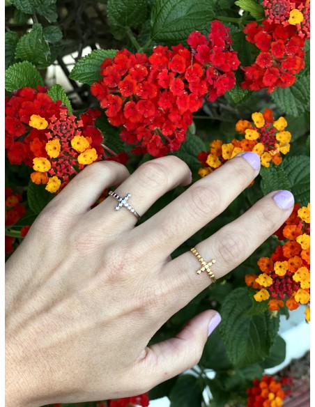 Anillo Cruz - Bacu Joyas y Complementos