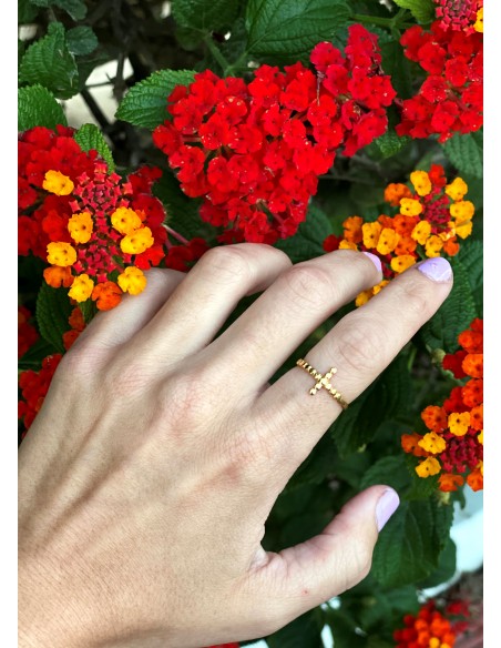 Anillo Cruz - Bacu Joyas y Complementos