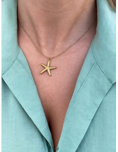 Colgante Estrella de Mar Medium - Bacu Joyas y Complementos