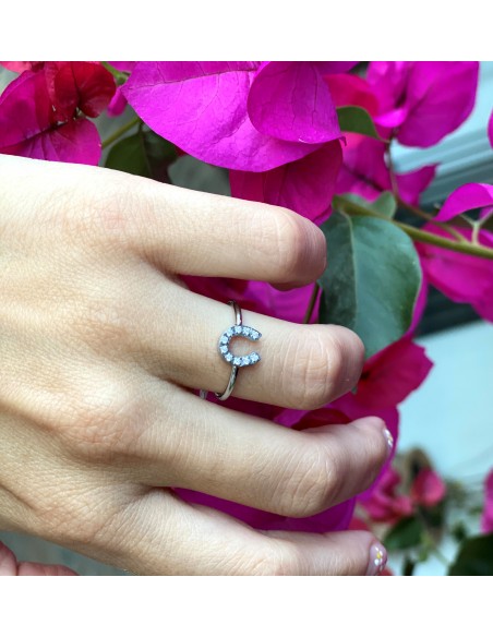 Anillo Herradura - Bacu Joyas y Complementos