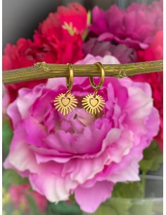 Aros mini Corazón