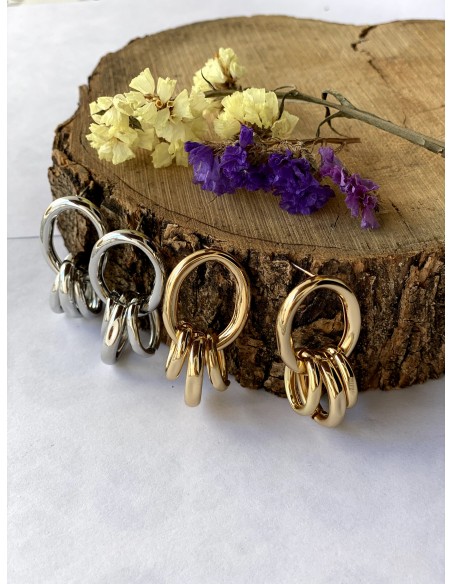 Pendientes Bamboleo - Bacu Joyas y Complementos