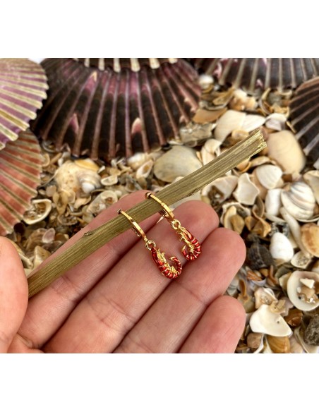Aros Langostino - Bacu Joyas y Complementos