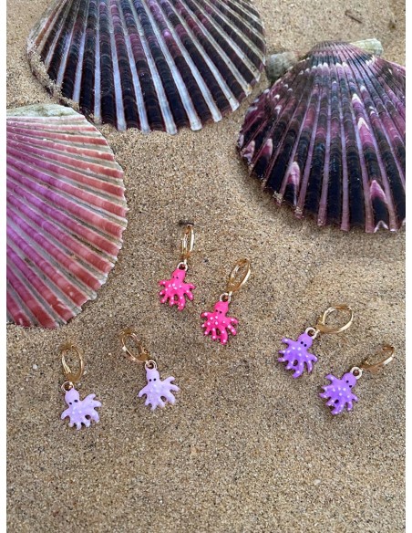 Aros Pulpo - Bacu Joyas y Complementos